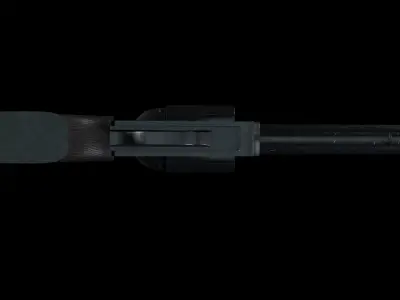 Revolver 3D model purchase