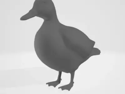 rat duck Free 3D model