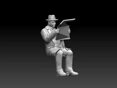 PASSENGER 3D print model 8