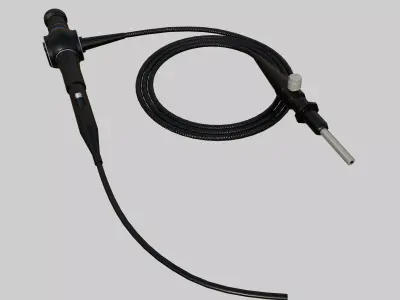 Hysteroscope Low-poly 3D model