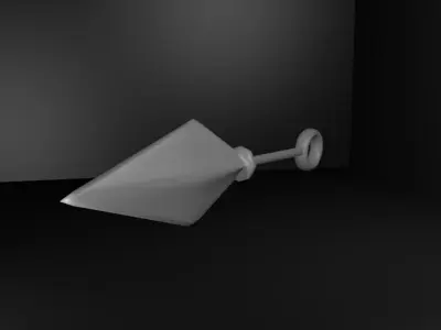 Ninja Kunai 3D model