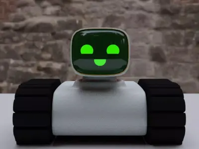 lil robot 3D model