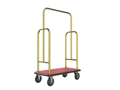 Hotel Trolley 10 3D model