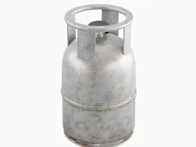 Propane Gas Balon Set  3D model