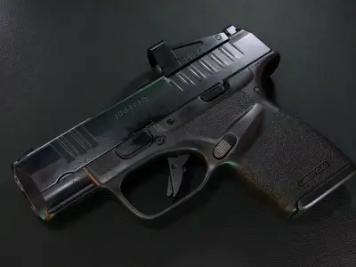 Hellcat PT1086 Low-poly 3D model