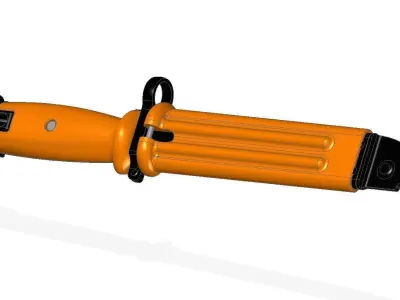 AKM bayonet 3D model