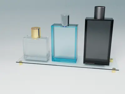 jars bottles2 3D model