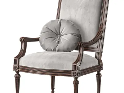 ebanista baladin armchair 3D model