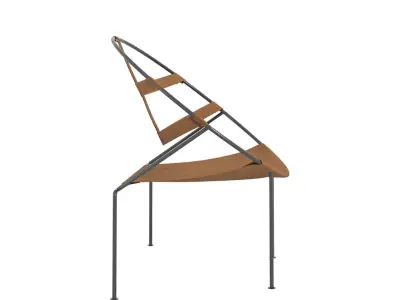 FDC1 Armchair by Flavio de Carvalho 3D model