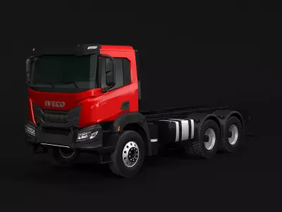 Iveco Stralis X-WAY 6x4 3D model