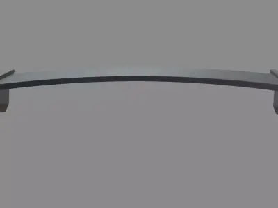 Car Spoiler Lotus Exige Cup 260 Low-poly 3D model