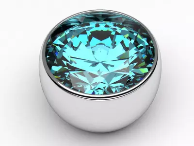 A package of solitaire ring heads engagement flush printable 3D print model purchase