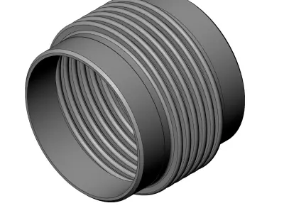 Junta de Expansiva Soldavel - SolidWorks  3D model
