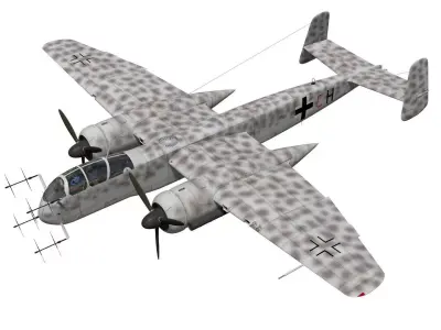 Heinkel He 219 Uhu 3D model purchase
