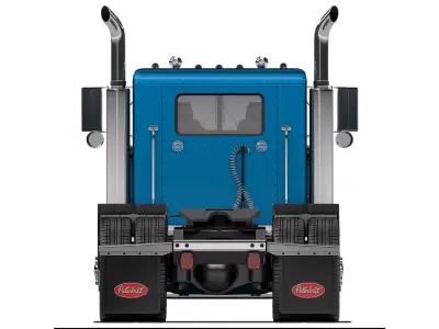 Peterbilt 359 Day Cab 1984 3D model