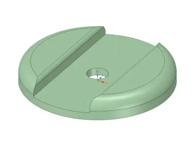 Fotelik dziecka 3D model