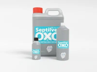 Chemical Bottle  3D model