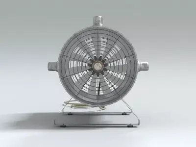 laos Industrial Fan 3D model