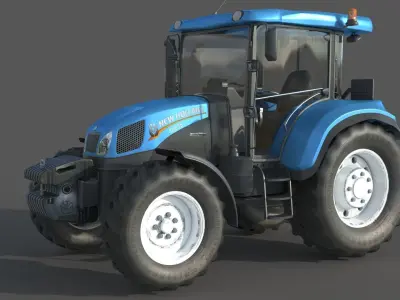 New Holland Tractor TD 5  3D model