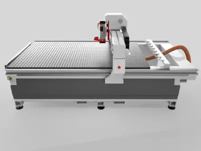 CNC Machine 3D model buy