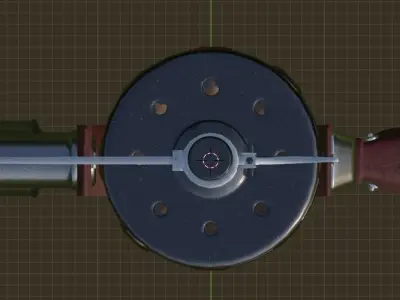 DR STONE GUN  Pistola de Dr stone 3D model