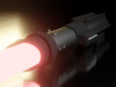 Darth Vader Lightsaber 3D model