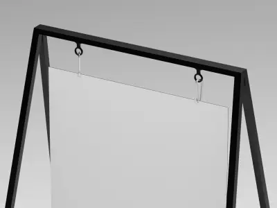 Sign Board 3D model