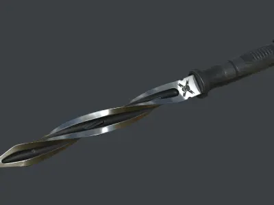 M48 Cyclone Low-poly 3D model