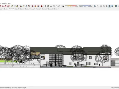 Sketchup Kindergarten 119 3D model
