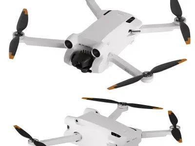 DJI Mini 3 Pro 3d Model 3D model