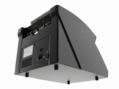 Electronic money counting machine 3D model
