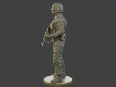CzechSlovak Police Tactical Unit CPTU1 003 3D print model
