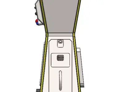 Smart Traffic Control and Monitoring System SolidWorks CAD Model 3D model