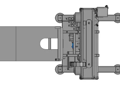 Servohydraulic Load Frames 100kN 3D model