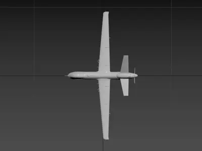 3D model of an unmanned aerial vehicle  3D model