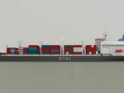Kariba Ship 3D model