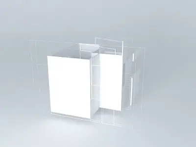 Industrial box Free 3D model