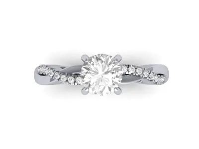 Wedding Ring 3D print model