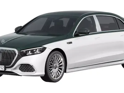 Mercedes-Benz S-Class Maybach 2027 3D model
