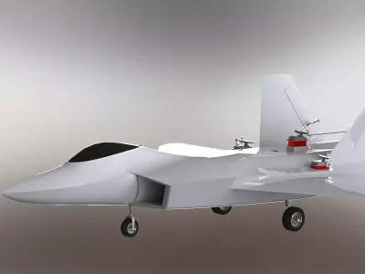 f22 raptor rc  3D print model
