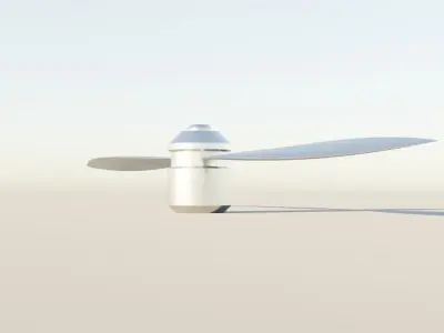 Propeller 3D model from CGTrader