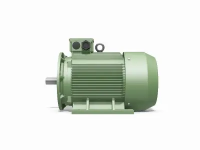 280M B35 Top 2 Pole IEC electric motor - 3D CAD model 3D model