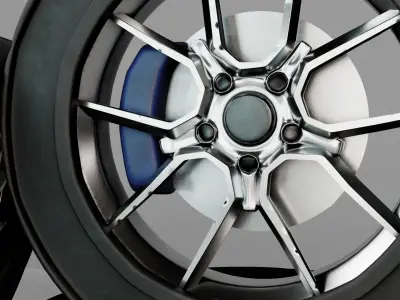 SVE S350 Wheel  3D model
