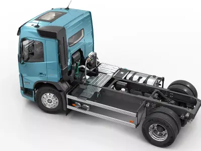 VOLVO FM 2020 Day Cab 4X2 3D model