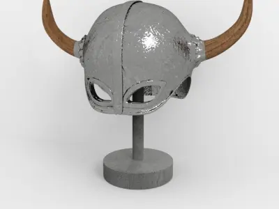 Helmet medieval 2 3D model