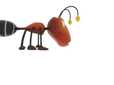 Ant Cute charactor 3D model
