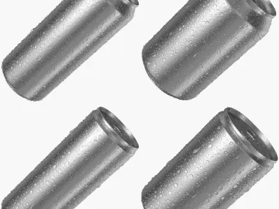Condensation Cans Collection 3D model