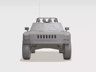Chunky Adventure Truck Cute Cartoon 3D Printable Toy Vehicle 3D print model