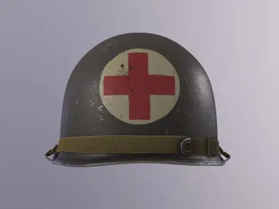 Medical helmet 3D model