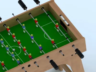 Football Table-2 3D model